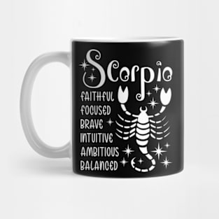 Zodiac Signs Scorpio Mug